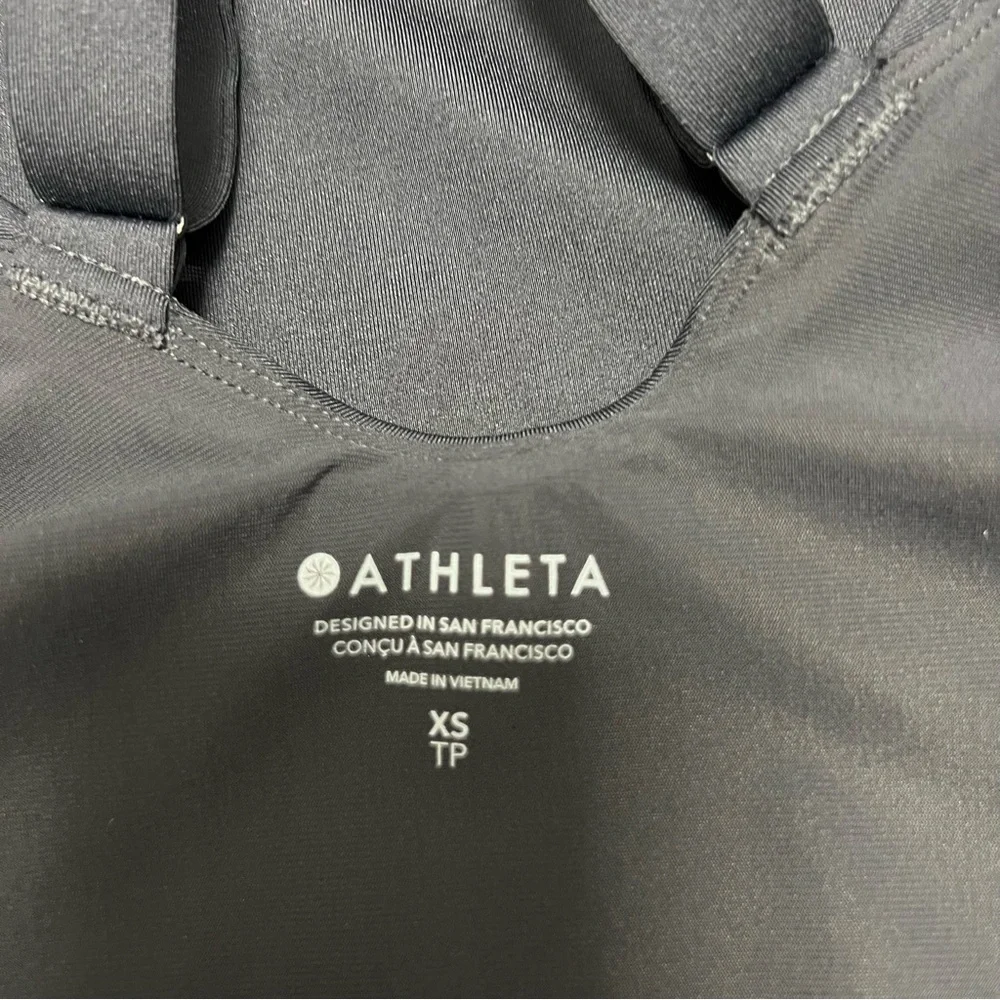 Athleta Women’s Hermosa Black One Piece Swimsuit XS 657678
